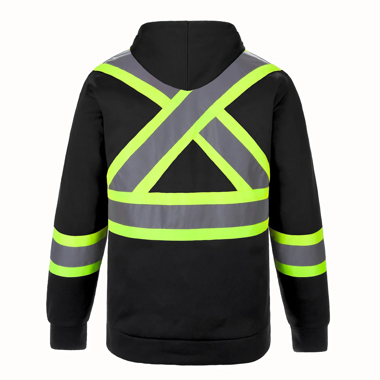 Long Haul Hi-Vis Polyester Fleece Pullover Hoodies
