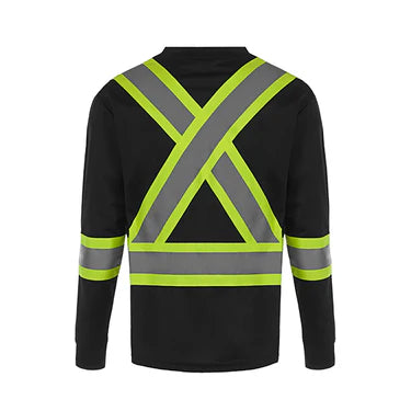 Lookout Hi-Vis Polyester Long Sleeve T-Shirts