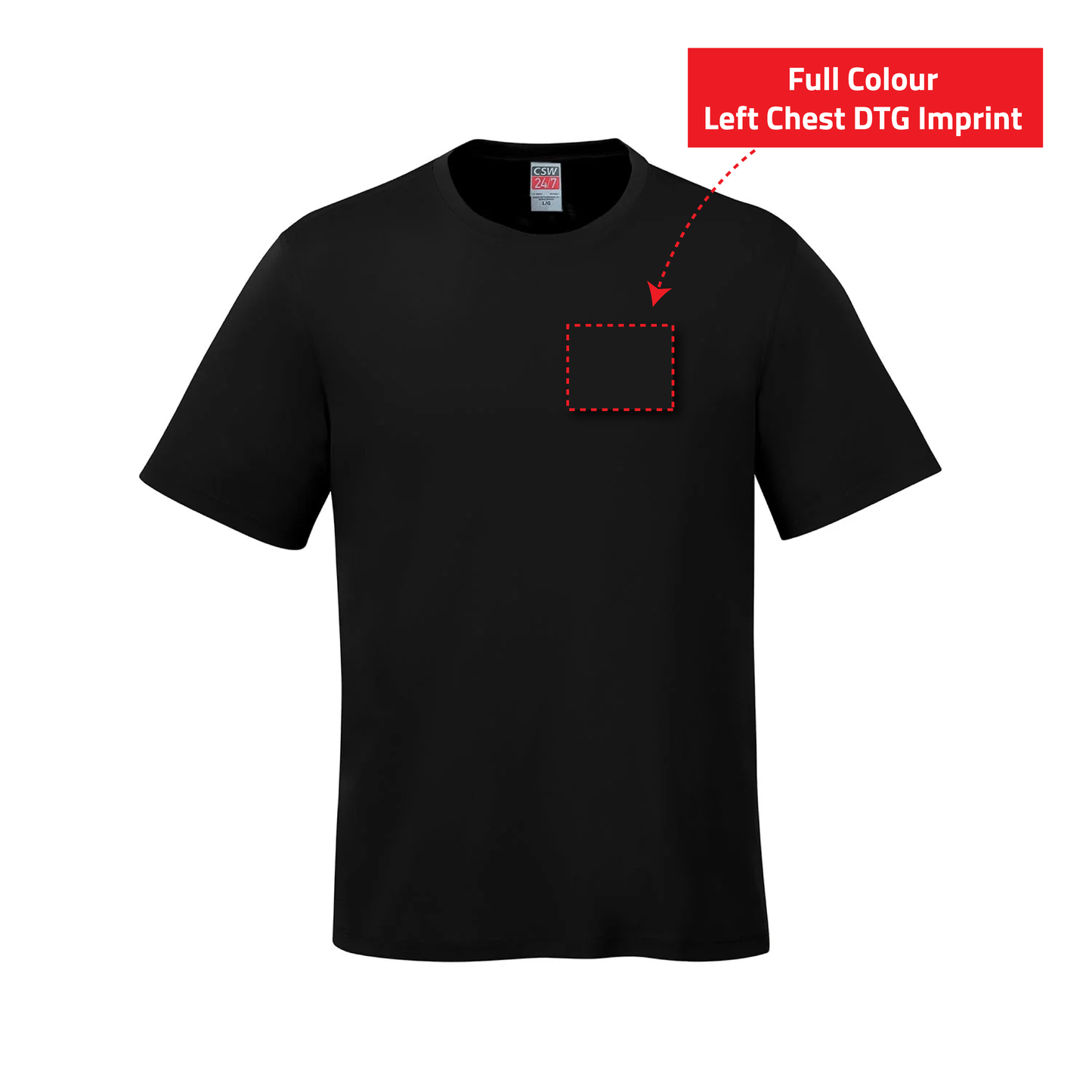 FREE DTG Printed T-Shirt Sample