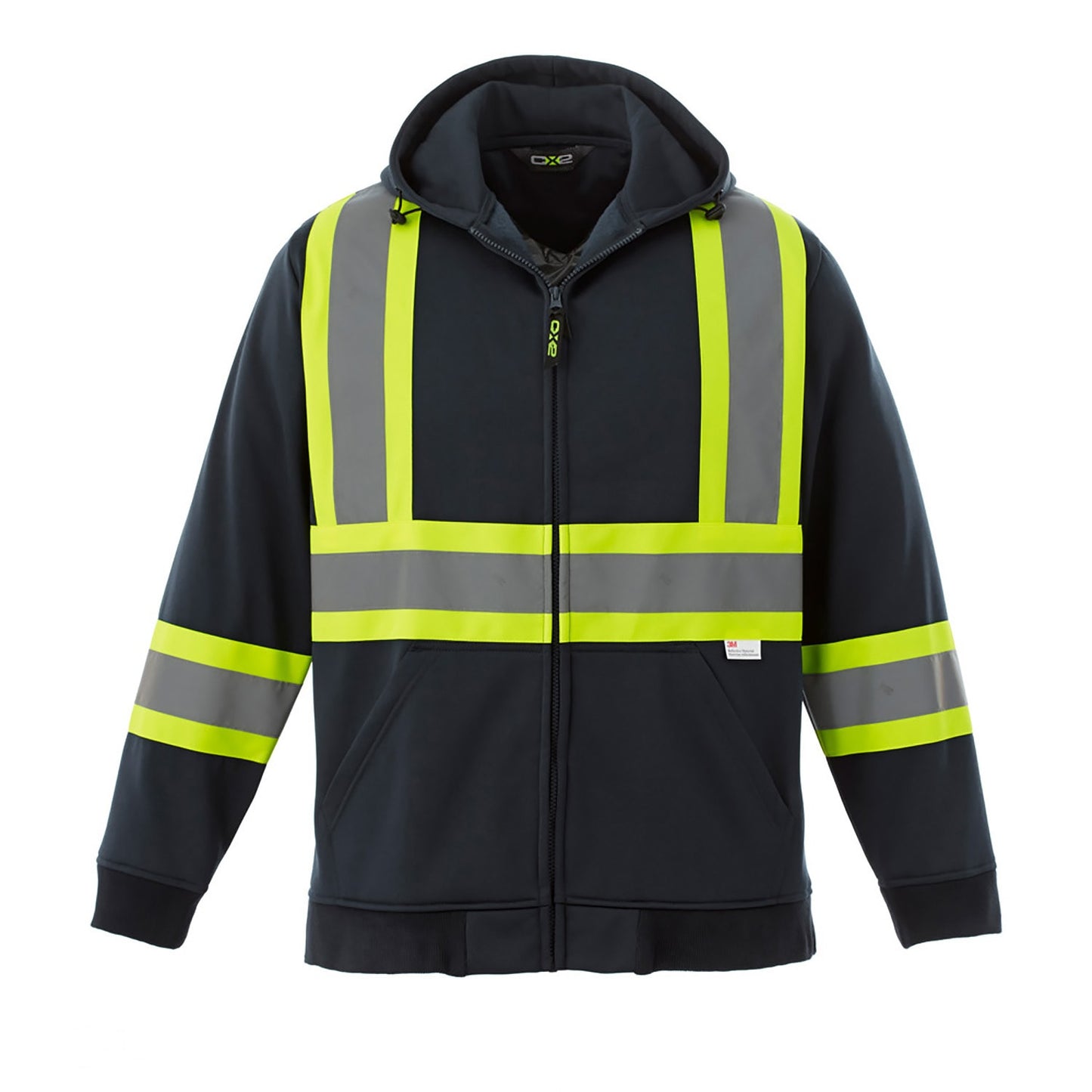 Freedom – Hi-Vis Full Zip Polyester Fleece Hoodie