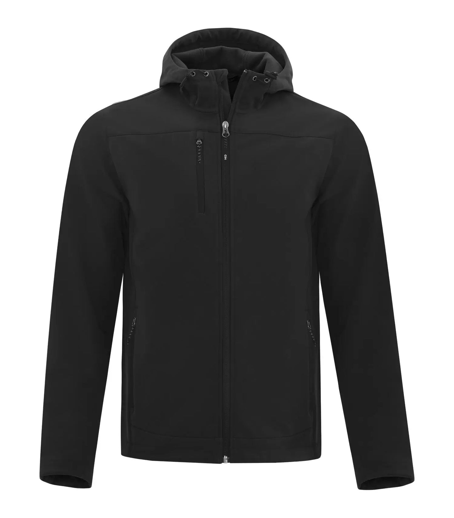 COAL HARBOUR® Everyday Hooded Water Repellent Stretch Soft Shell Jacket
