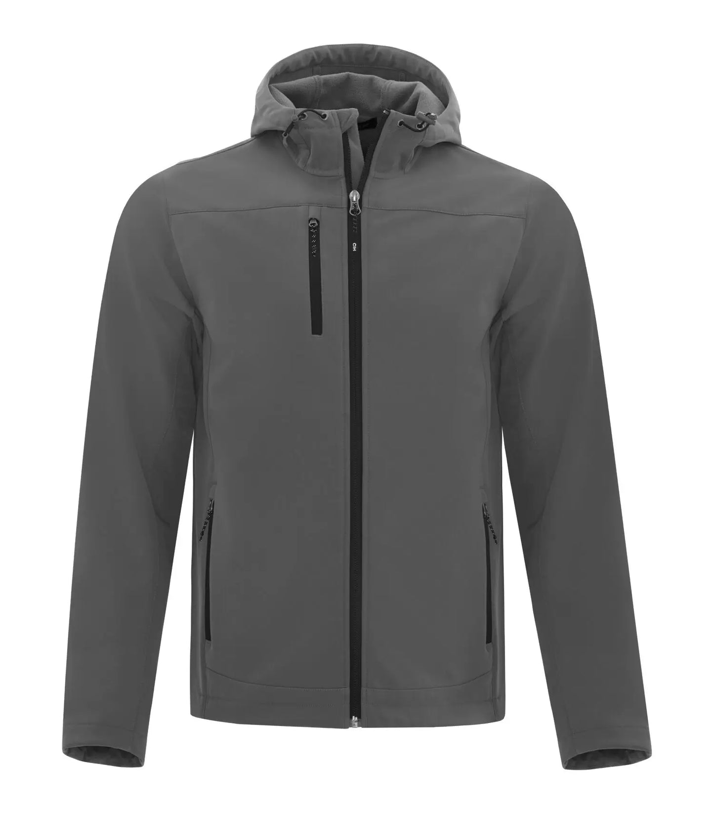 COAL HARBOUR® Everyday Hooded Water Repellent Stretch Soft Shell Jacket
