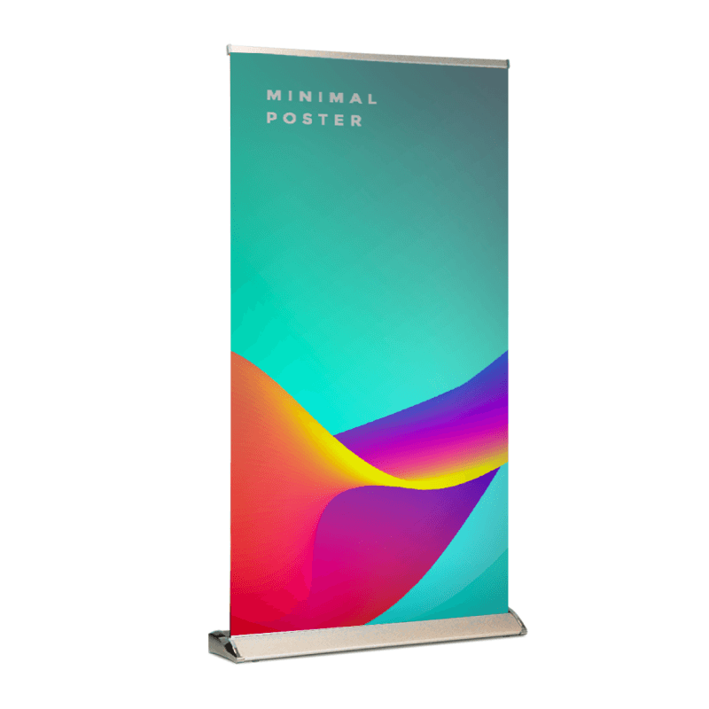 Wide Premium Retractable Banner Stand