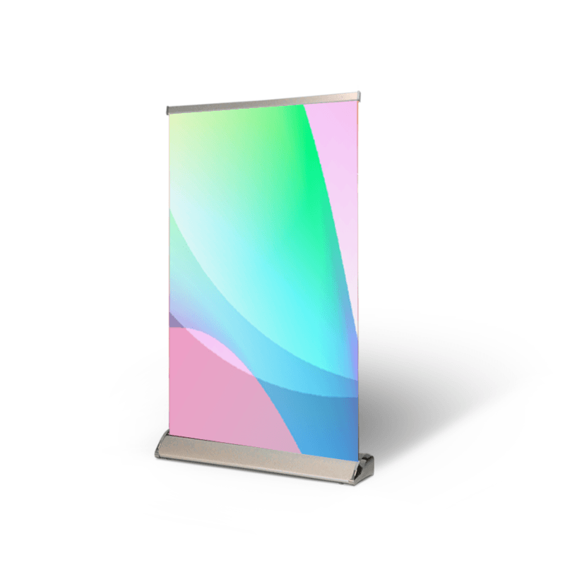 Table Top Retractable Banner Stand