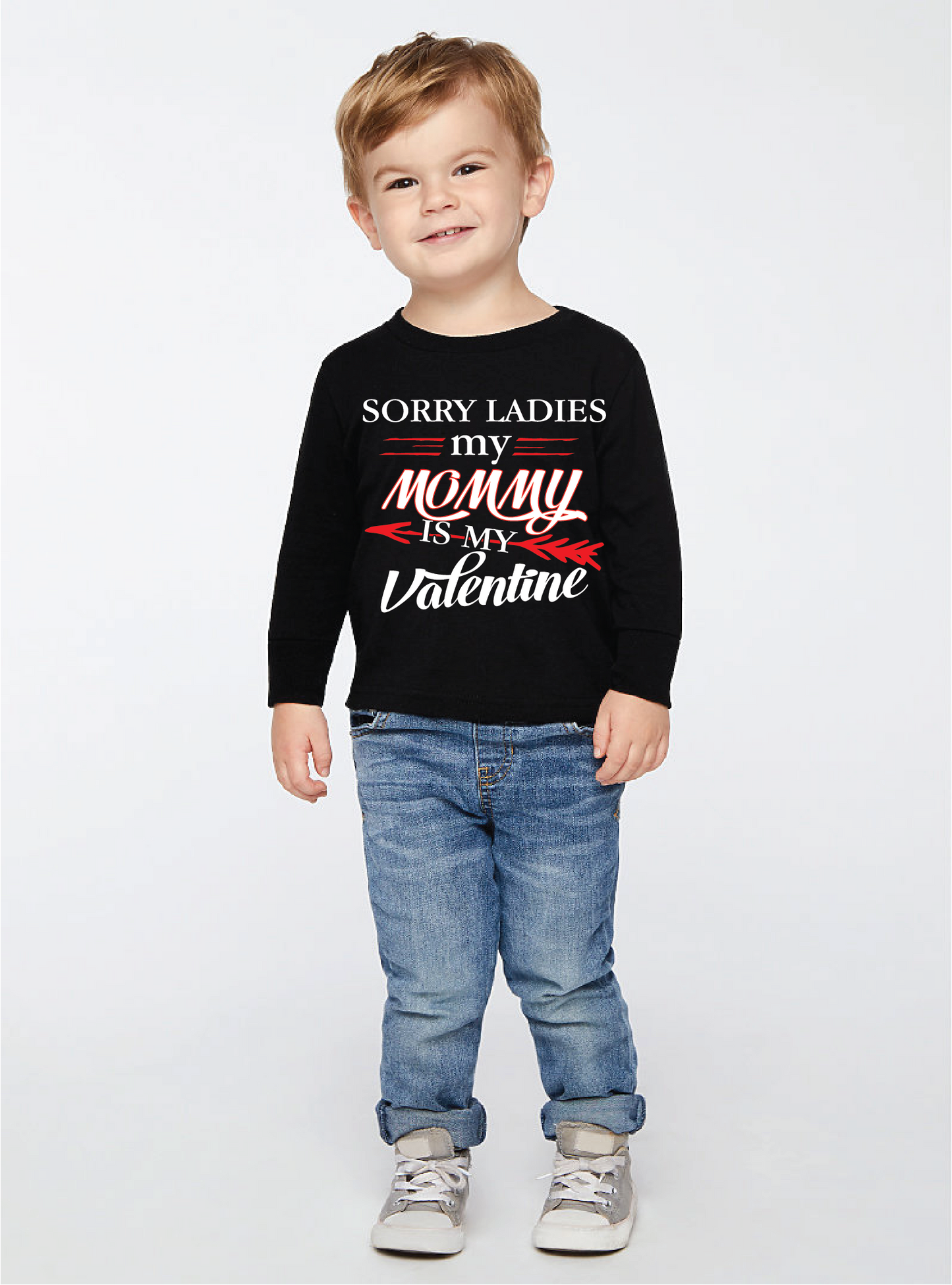 Sorry Ladies My Mom is My Valentine Youth T-Shirt