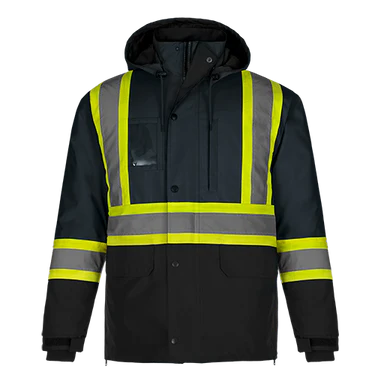 Kenworth Hi-Vis 5 in 1 Parkas With Detachable Hood