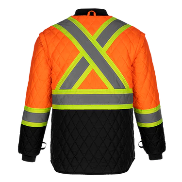 Kenworth Hi-Vis 5 in 1 Parkas With Detachable Hood