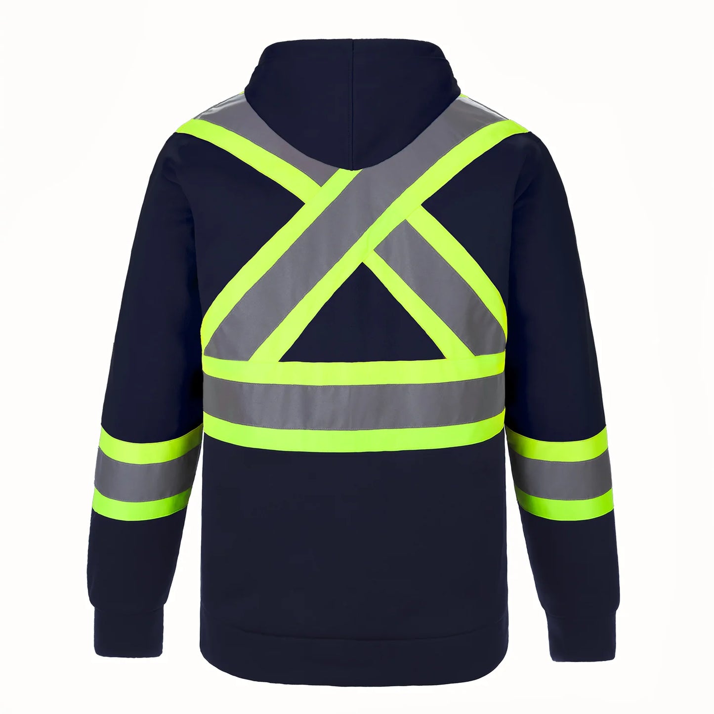 Long Haul Hi-Vis Polyester Fleece Pullover Hoodies