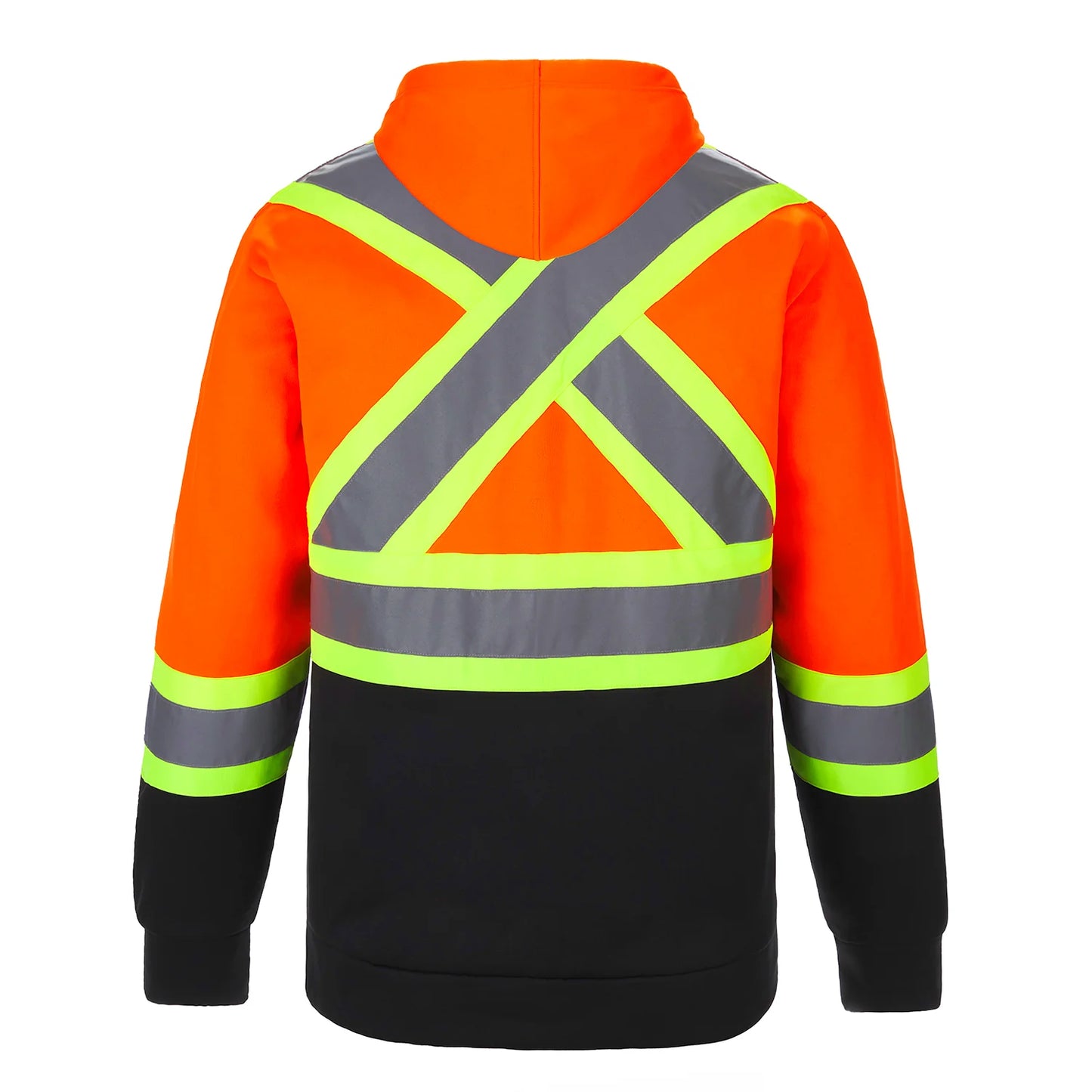 Long Haul Hi-Vis Polyester Fleece Pullover Hoodies