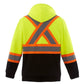 Freedom Hi-Vis Polyester Fleece Full Zip Hooded Sweatshirts