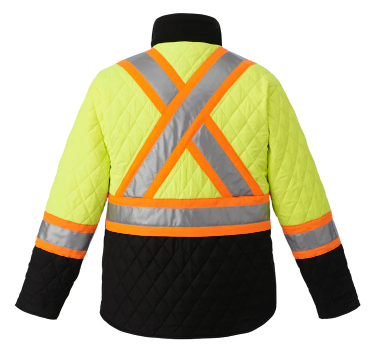 Zircon Hi-Vis Cotton Canvas Reversible Insulated Jackets