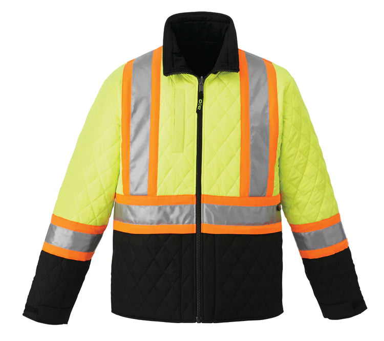 Zircon Hi-Vis Cotton Canvas Reversible Insulated Jackets