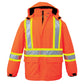 Armour Hi-Vis Insulated Parkas With Detachable Hood