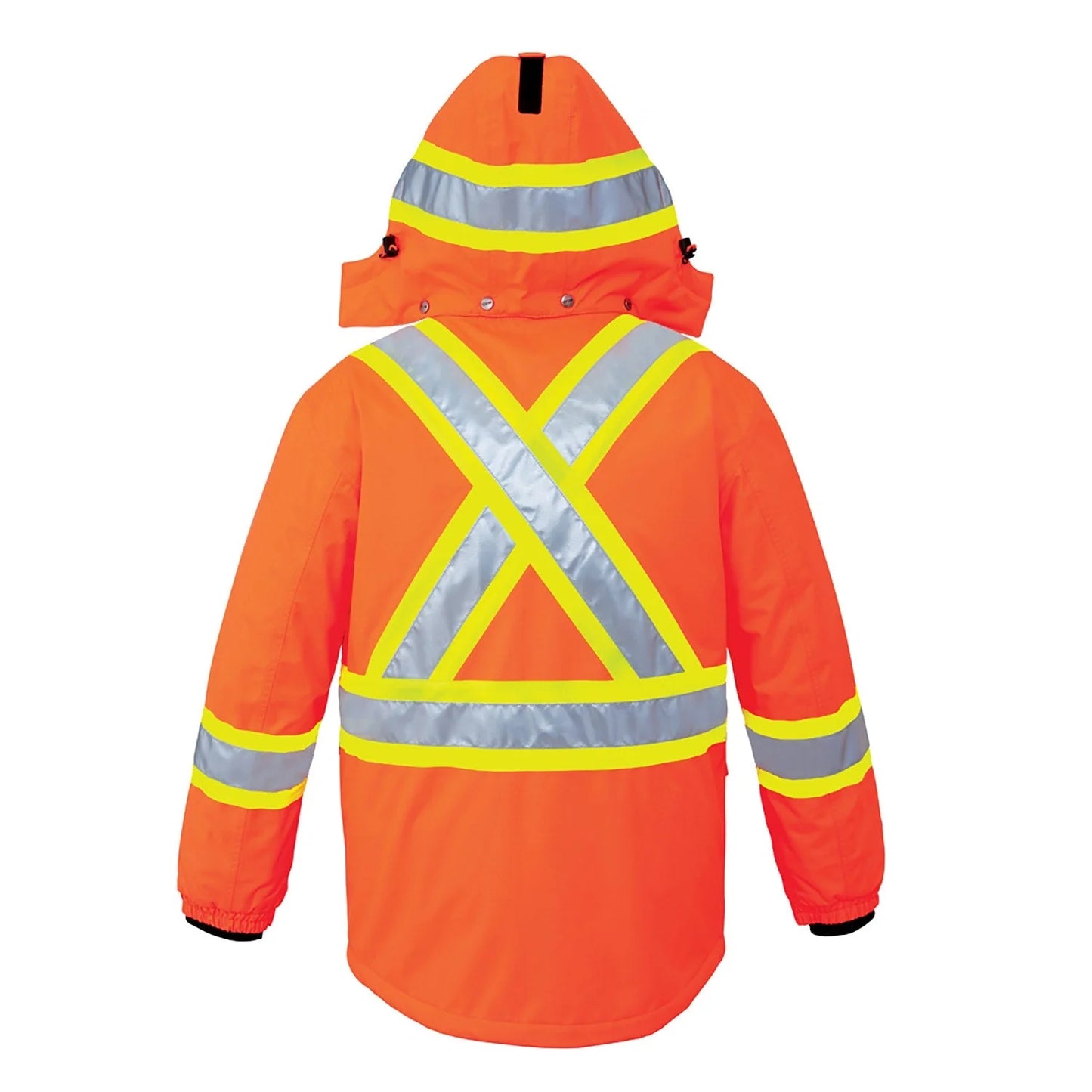 Armour Hi-Vis Insulated Parkas With Detachable Hood