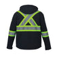 Shield Hi-Vis Softshell Jackets With Detachable Hood