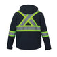 Shield Hi-Vis Softshell Jackets With Detachable Hood