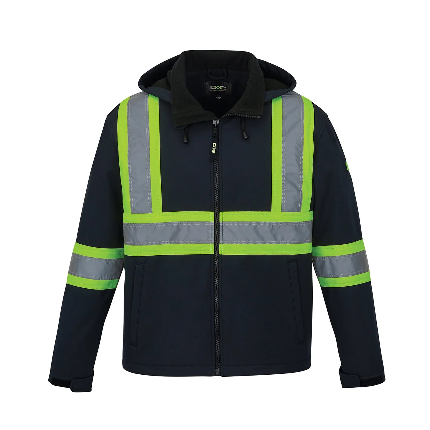 Shield Hi-Vis Softshell Jackets With Detachable Hood