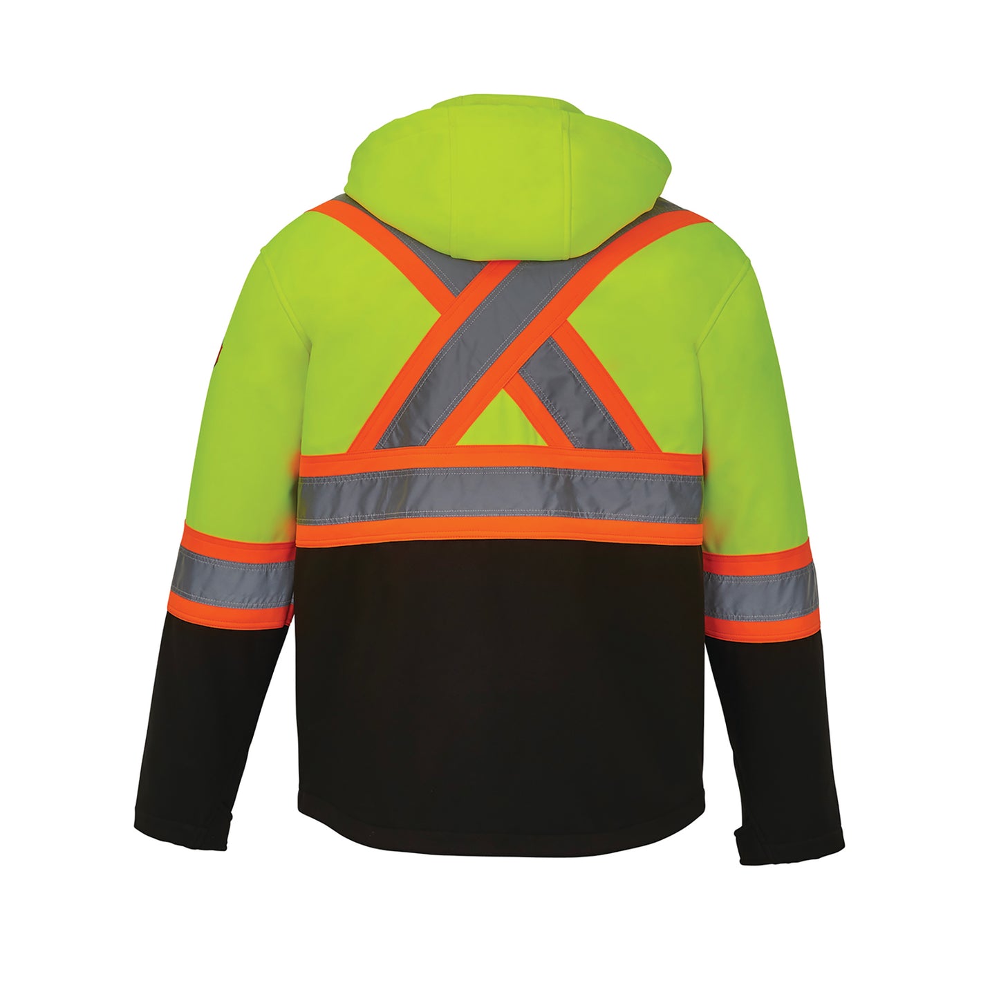 Shield Hi-Vis Softshell Jackets With Detachable Hood
