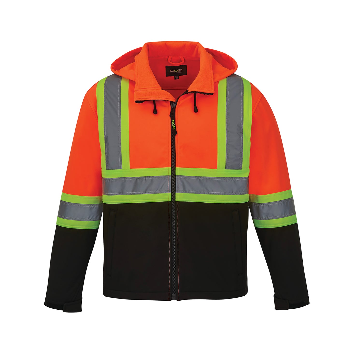Shield Hi-Vis Softshell Jackets With Detachable Hood