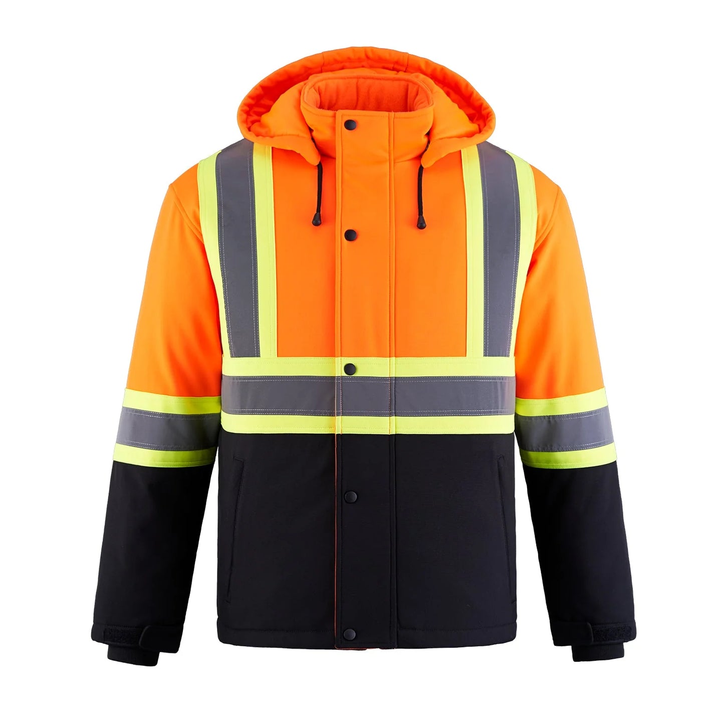Freightliner Hi-Vis Insulated Softshell Jackets With Detachable Hood