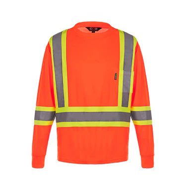 Lookout Hi-Vis Polyester Long Sleeve T-Shirts