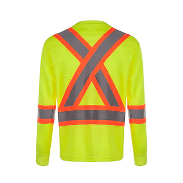 Lookout Hi-Vis Polyester Long Sleeve T-Shirts