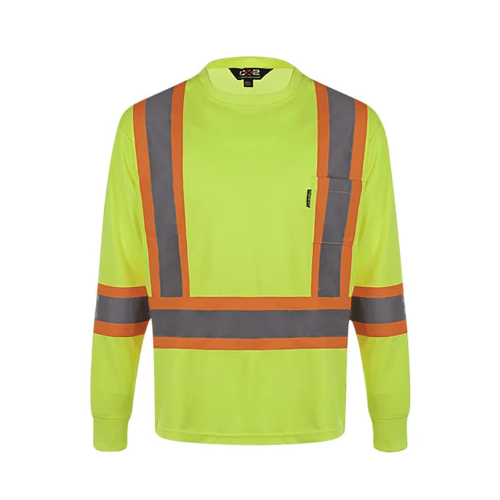 Lookout Hi-Vis Polyester Long Sleeve T-Shirts