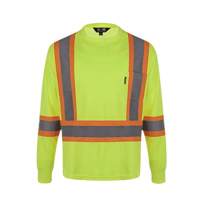 Lookout Hi-Vis Polyester Long Sleeve T-Shirts