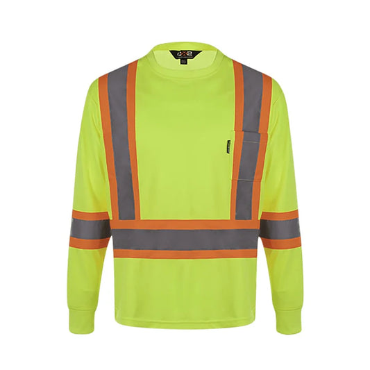 Lookout Hi-Vis Polyester Long Sleeve T-Shirts