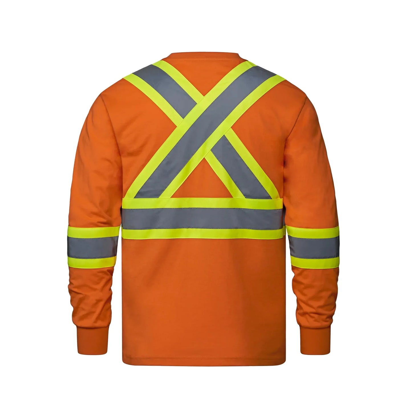 Paramount Hi-Vis Cotton Long Sleeve T-Shirts