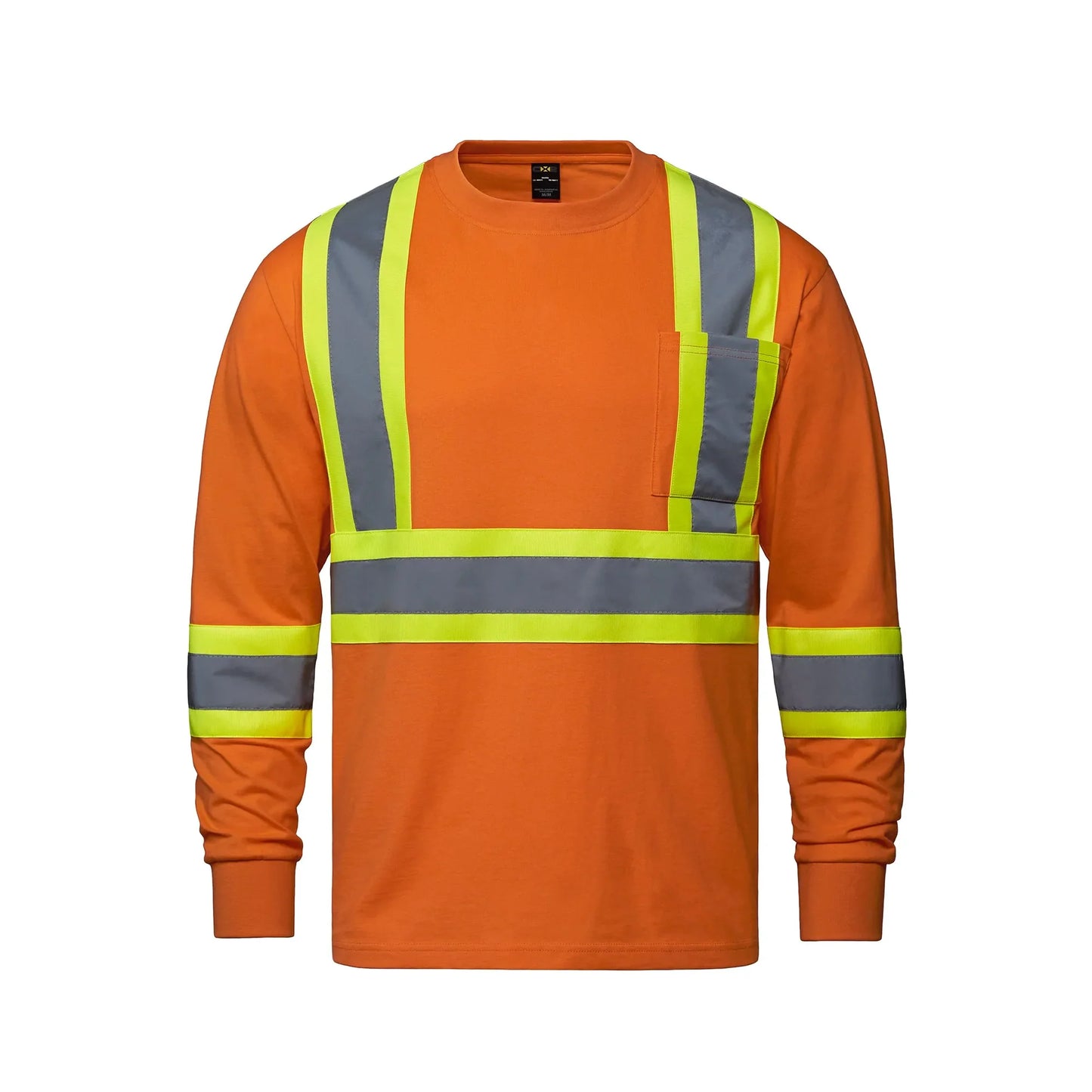 Paramount Hi-Vis Cotton Long Sleeve T-Shirts