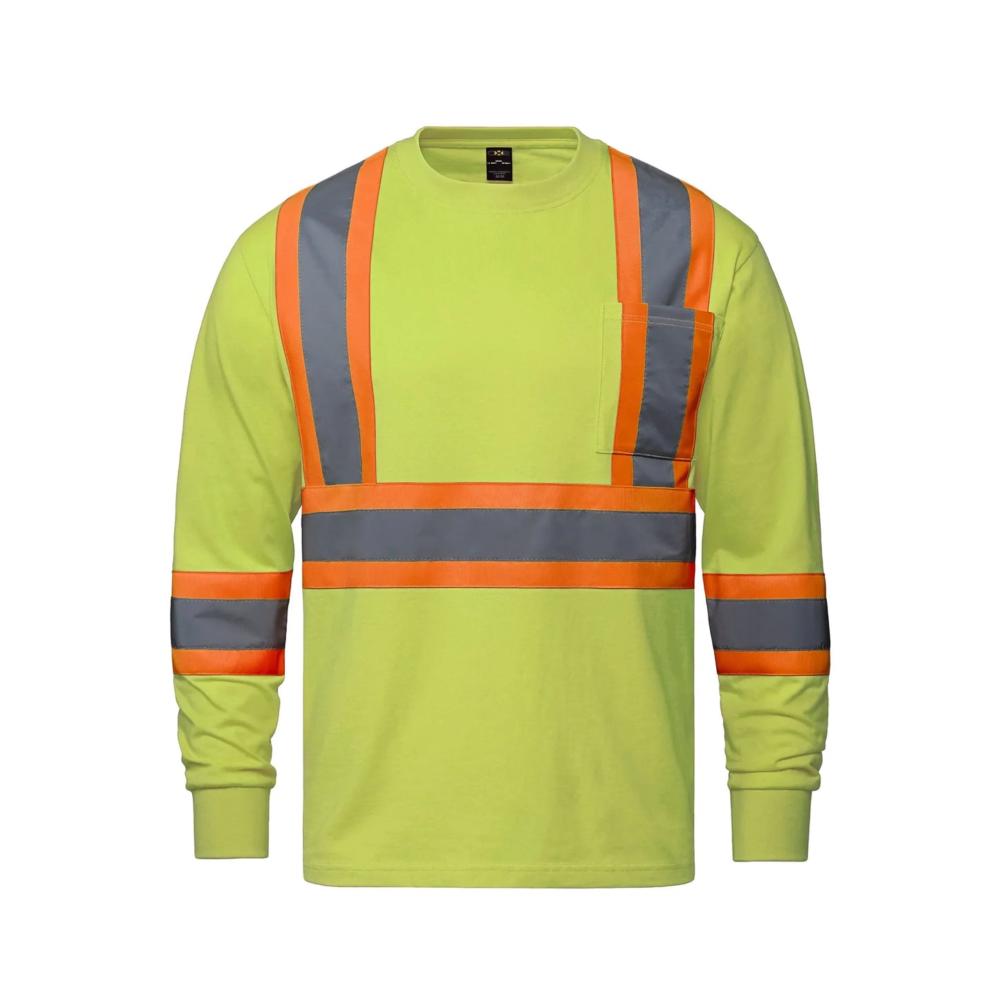 Paramount Hi-Vis Cotton Long Sleeve T-Shirts