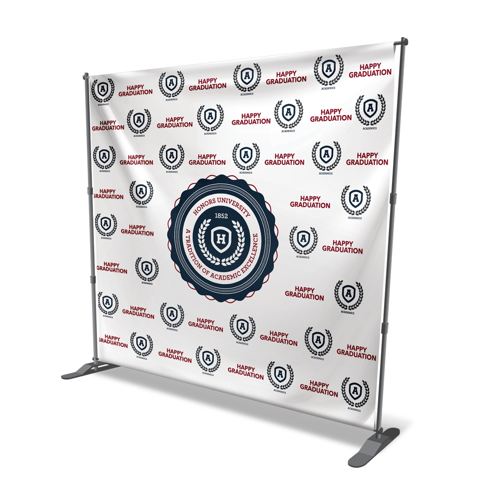 8x10 Telescopic Backdrop Banner Stand