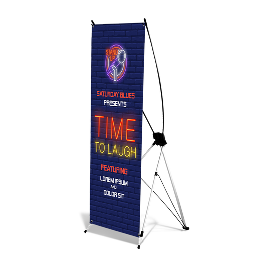 X-Frame Collapsible Banner Stand