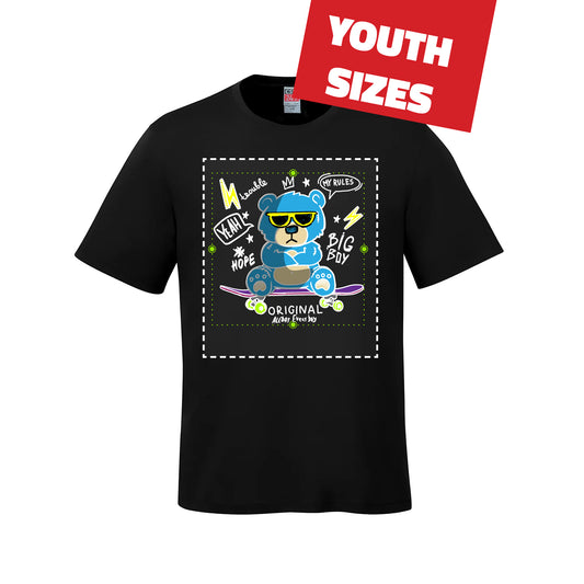 Youth Ring Spun Combed Cotton Crew Neck T-Shirt