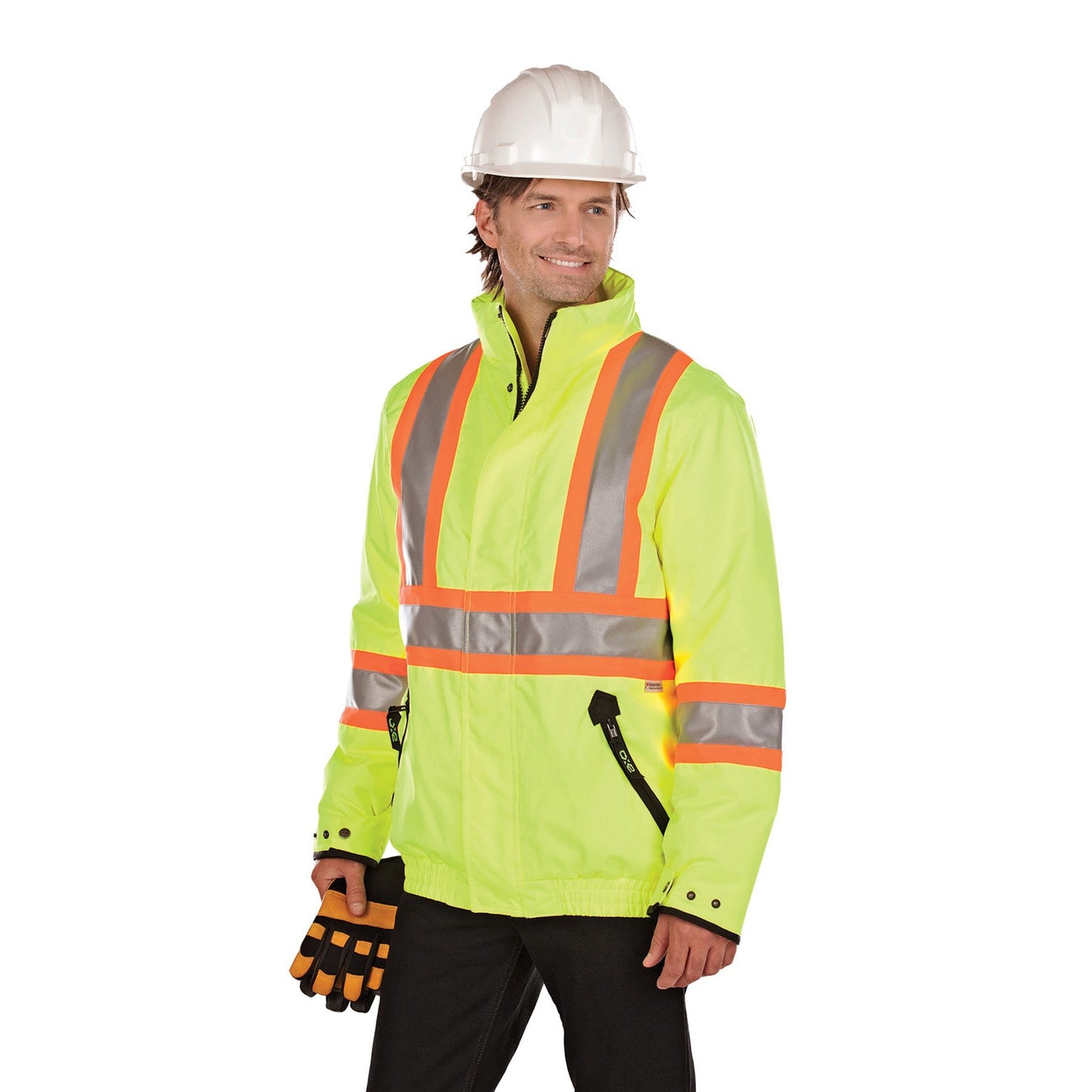 Endure – Hi-Vis Polyester Canvas Workwear Bomber Jacket