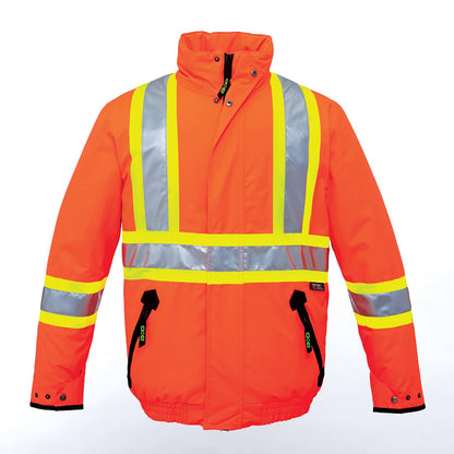 Endure – Hi-Vis Polyester Canvas Workwear Bomber Jacket