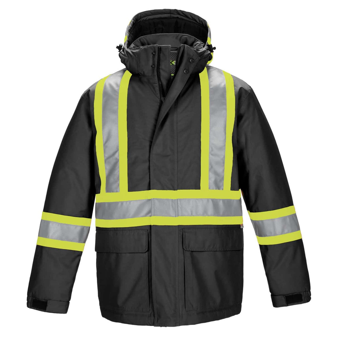 Armour – Hi-Vis Insulated Polyester Canvas Workwear Parka