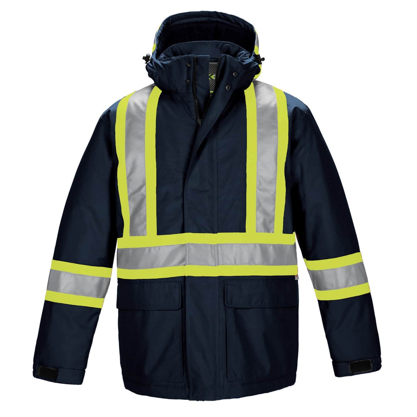 Armour – Hi-Vis Insulated Polyester Canvas Workwear Parka