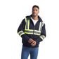 International – Hi-Vis Bomber Jacket with Sherpa Lining