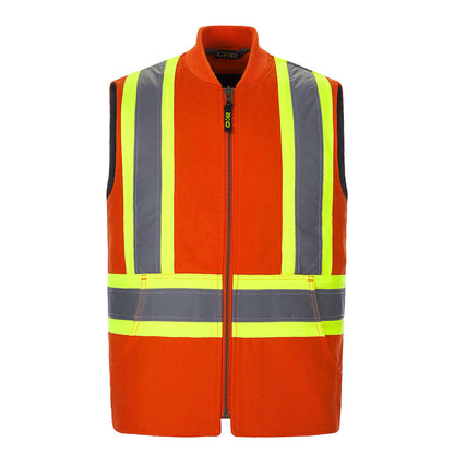 Titan – Hi-Vis Vest with Sherpa Lining