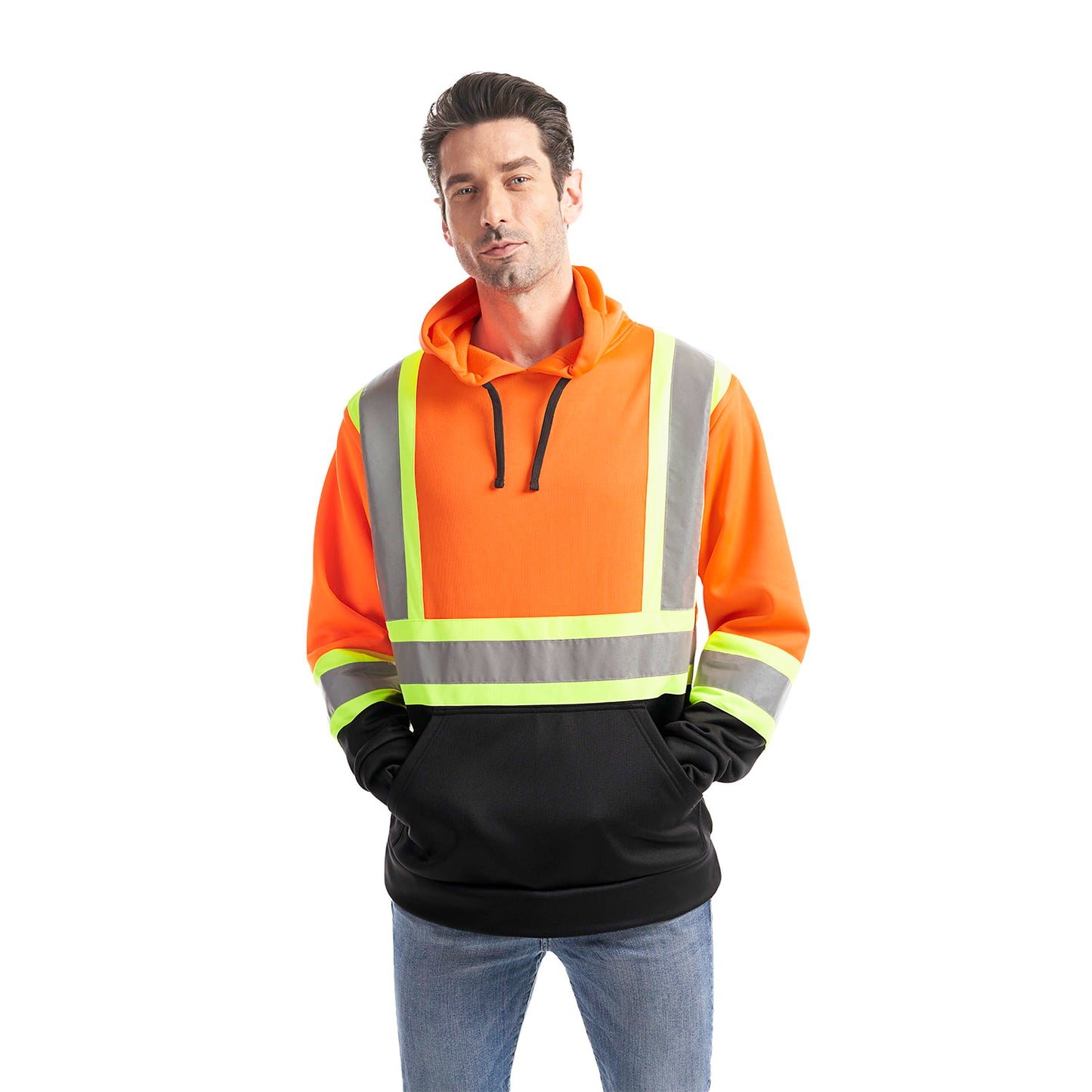 Long Haul – Hi-Vis Polyester Pullover Hoodie