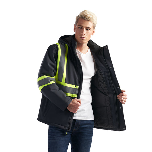 Freightliner – Hi-Vis Insulated Softshell Jacket