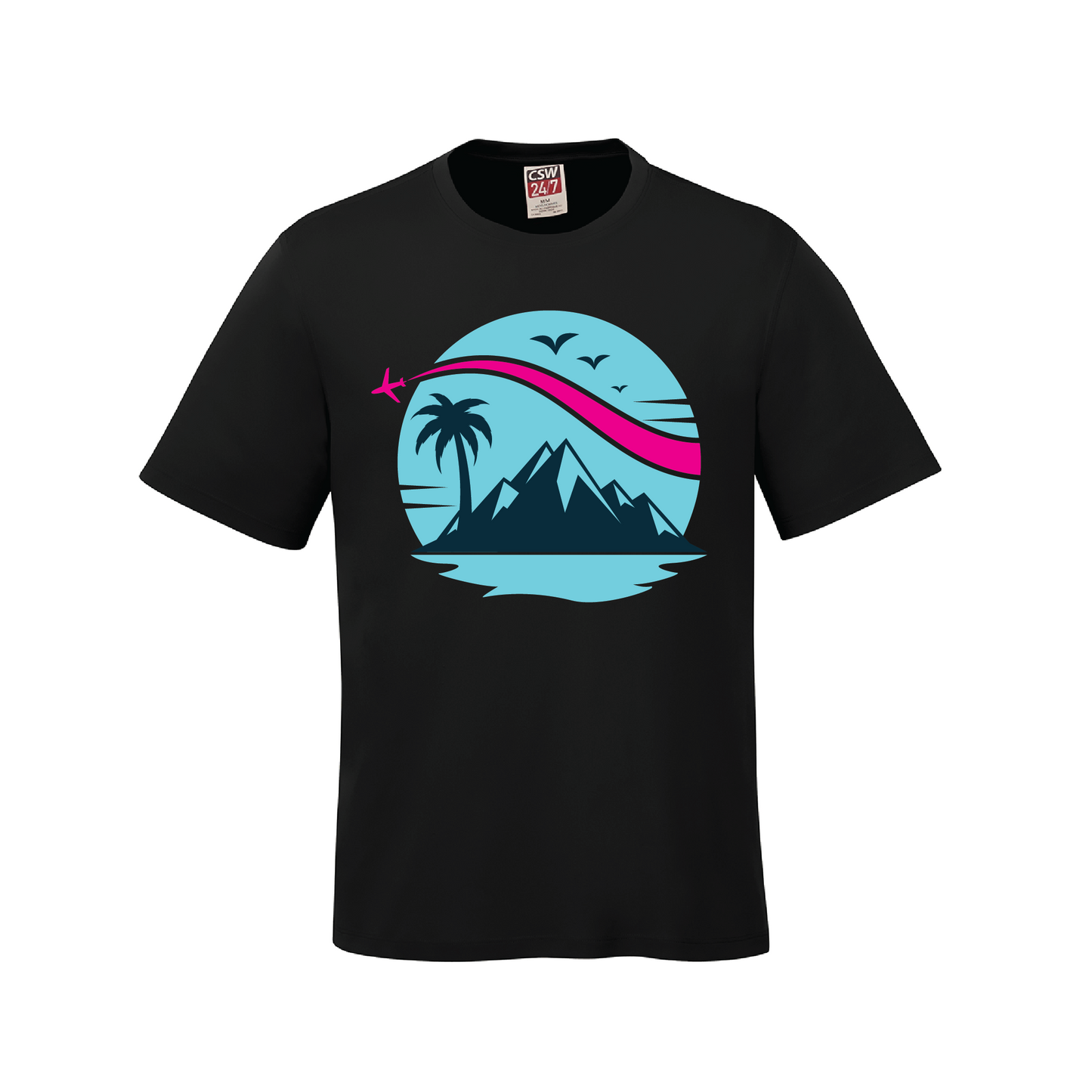 Palm Tree & Mountains T-Shirt
