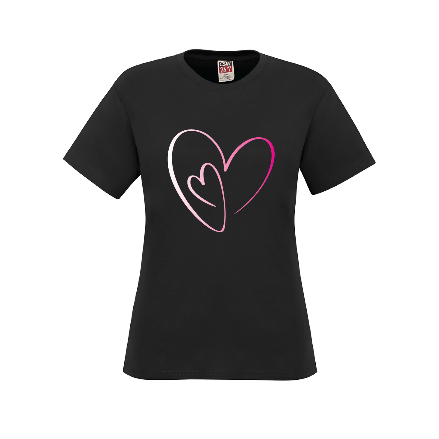 Multi Color Heart T-Shirt